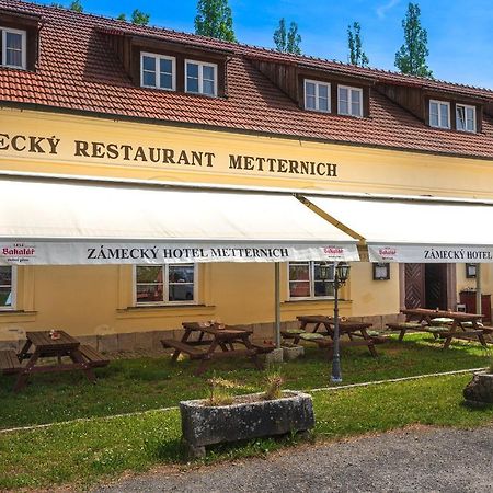 Zamecky Hotel Metternich Velka Hledsebe Exteriör bild