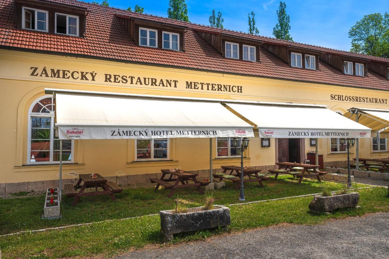 Zamecky Hotel Metternich Velka Hledsebe Exteriör bild